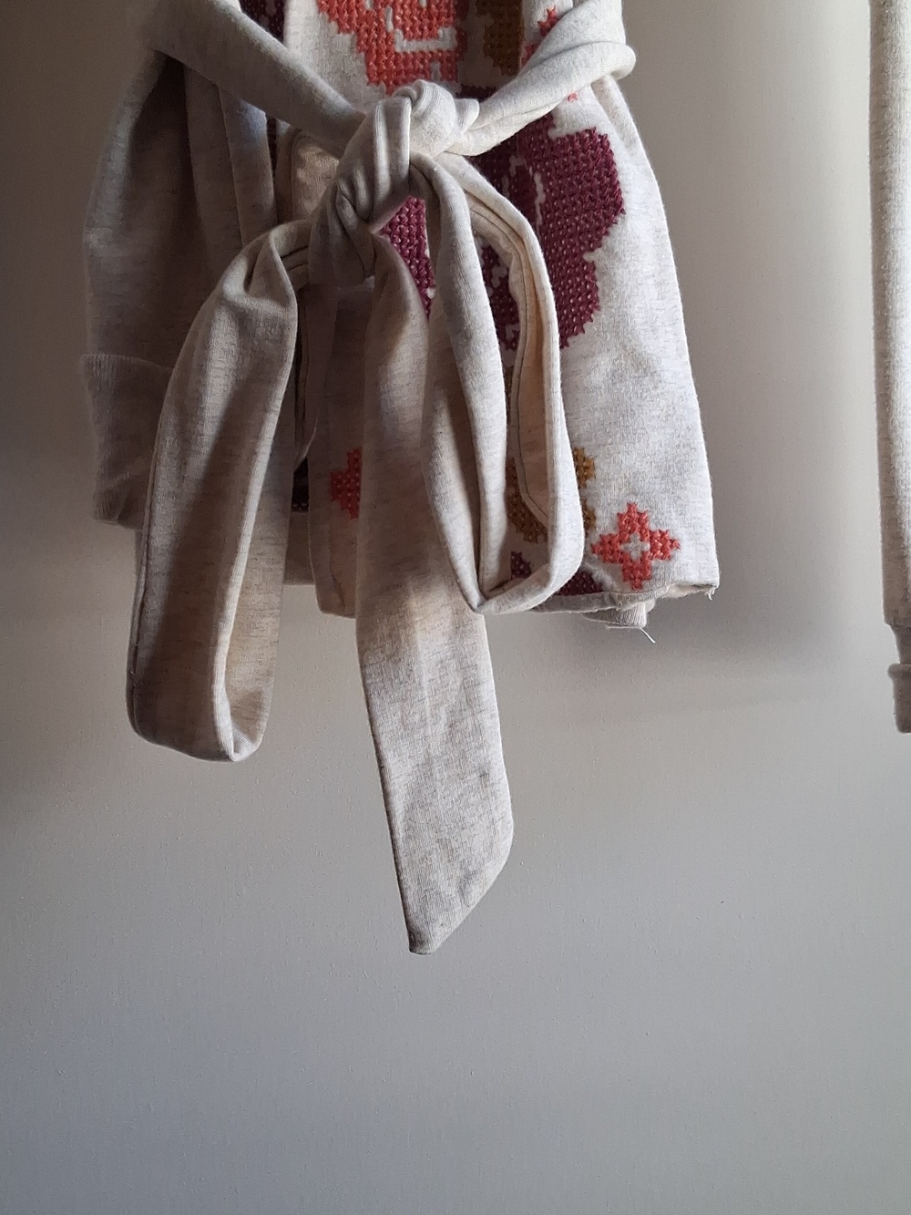 Anthropologie Saturday Sunday Boho Floral Hoodie Cardigan Sweater S - Picture 4 of 10